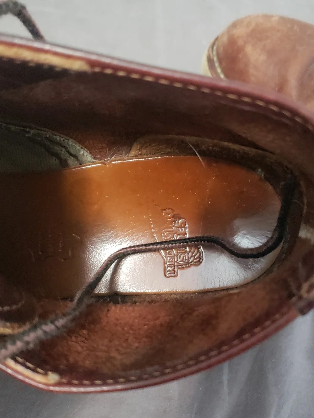 Red Wing 3141 Shoes Brown Leather Chukka Boots with Cream Soles